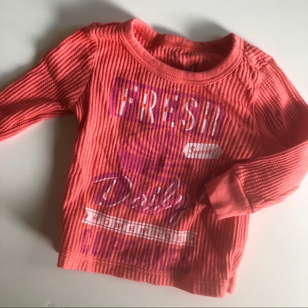 Peek Kids waffle Long Sleeved Tee